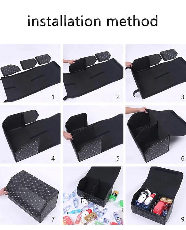 car trunk cargo organizer