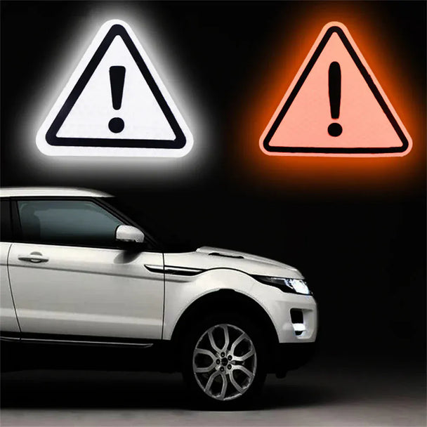 reflective triangle stickers