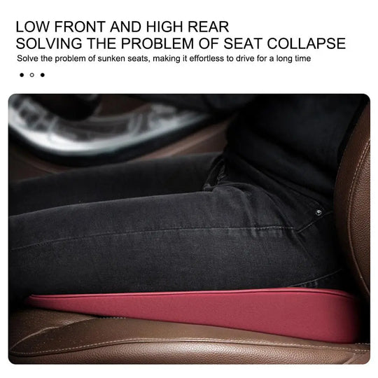 Wedge Cushion Car Seat - Premium Comfort Elevation System for Optimal Driving Posture