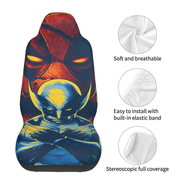 Deadpool and Wolverine Car Accessories