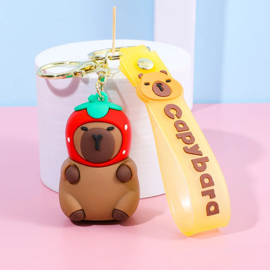 Cute Capybara Car Keychain Gifts