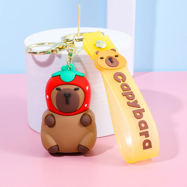 Cute Capybara Car Keychain Gifts