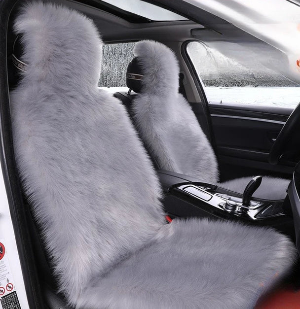 Luxurious Sheepskin Car Seat Cover – Premium Wool-Inspired Comfort for Every Journey