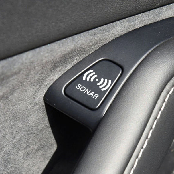 Car Button Funny Stickers