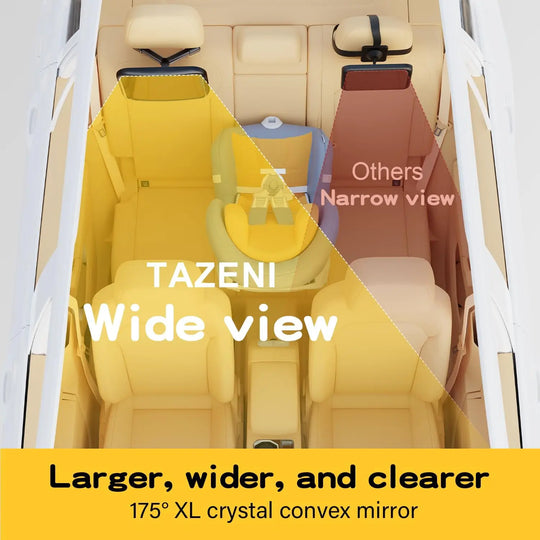 Baby car mirror for Jeep