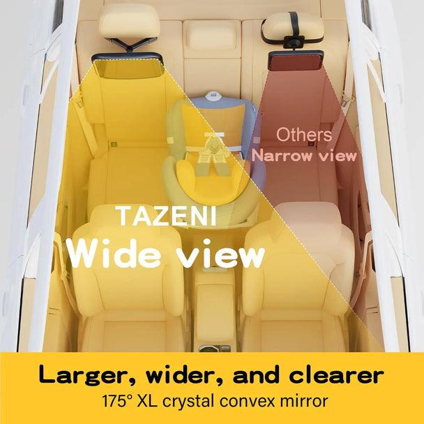 Baby car mirror for Jeep