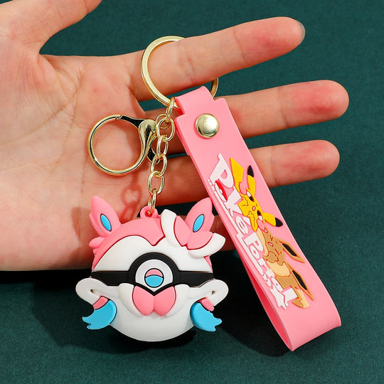 Pokémon Ball Keychain For Car