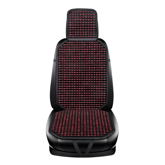 Beaded Car Seat Cover – Premium Wooden Bead Seat Cushion for Ultimate Comfort