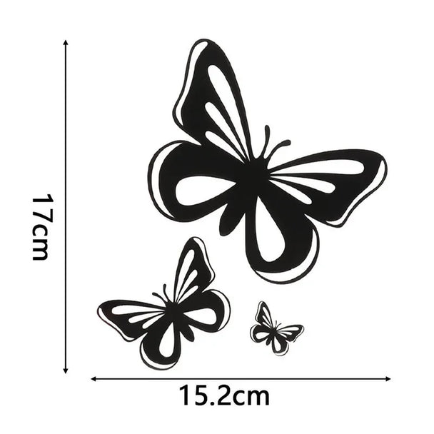 3D Butterfly Sticker for Car – Premium Reflective Vinyl Decals