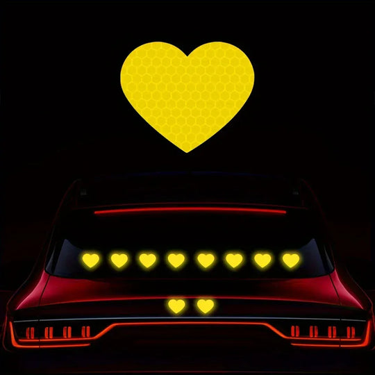 Pink Reflective Sticker