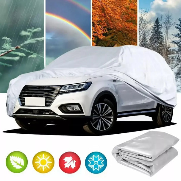 Waterproof car cover for sedan and SUV
