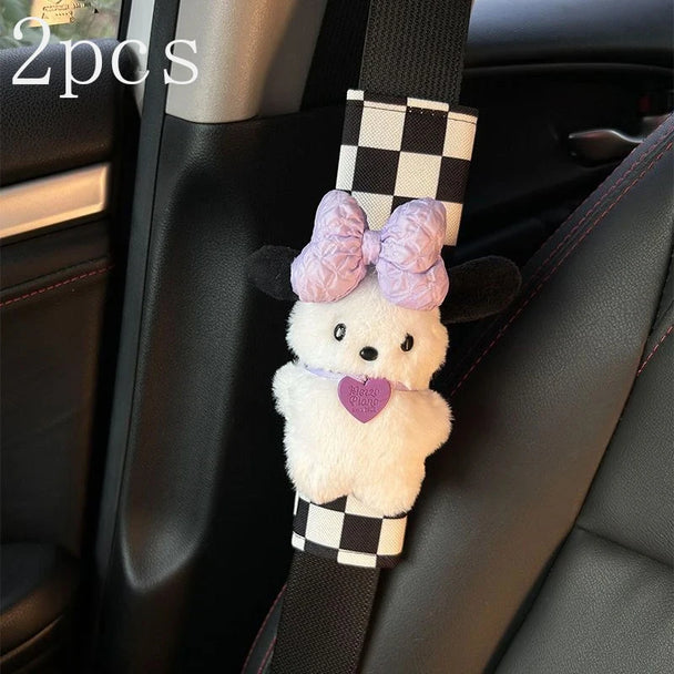 Plush Car Seat Belt Shoulder Protection