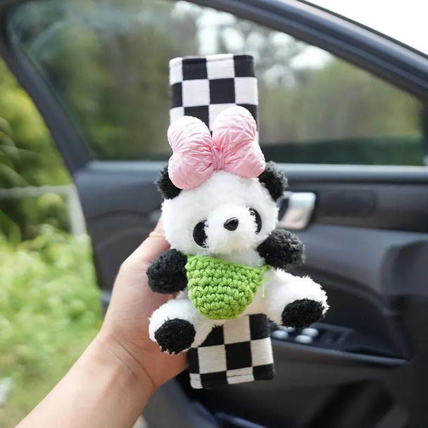Panda Car Seat Belt Cover