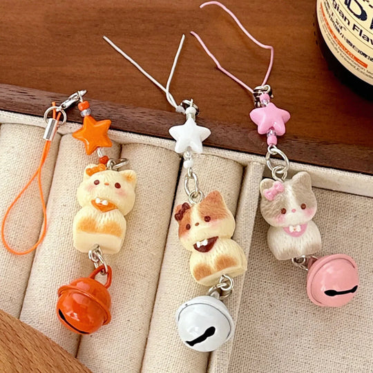 Cute Cat Keychain For Car