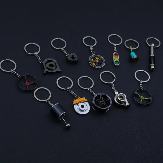 Steel Car Keychain Gift for Men