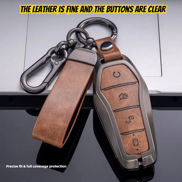 Car Key Metallic Car  | Smart Car Key Fob Case Cover