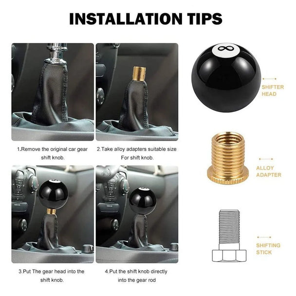 8 ball shift knob