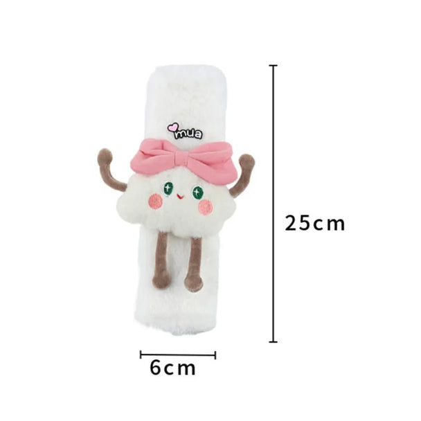 1pc Cute Cartoon Seat Belt Cover For Car