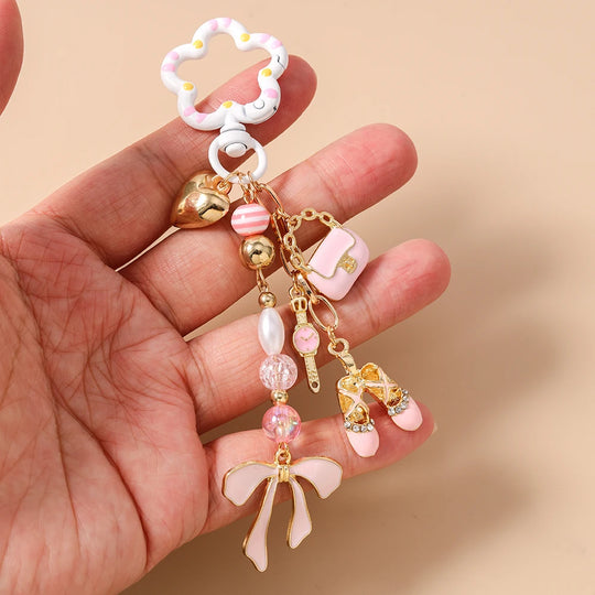 Pretty  Jewelry Car Keychain Women & Girl