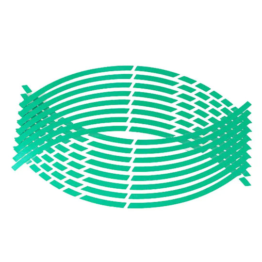 reflective rim sticker reflective