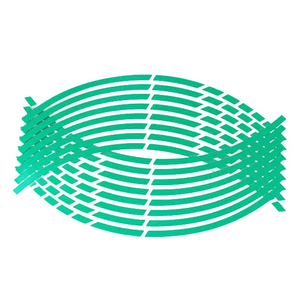 reflective rim sticker reflective