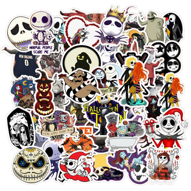 Nightmare Before Christmas Car Stickers