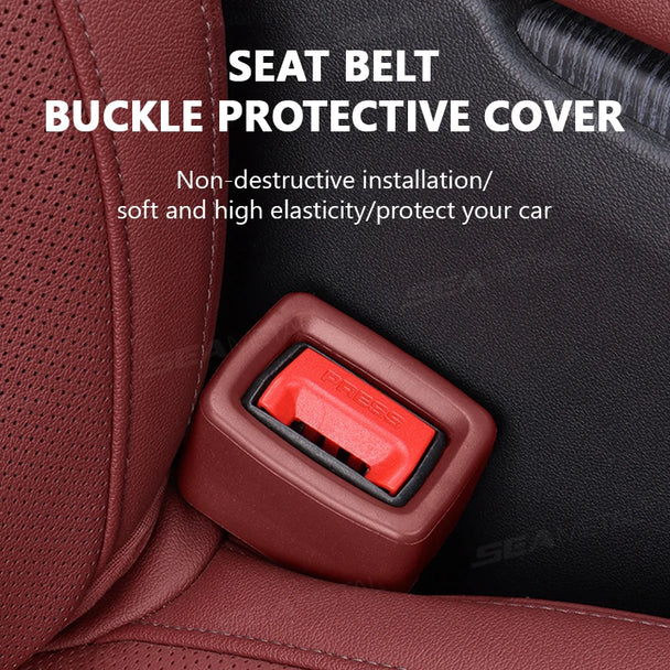 Seat Belt  buckle Clip Cover – Premium Seatbelt Protection Solution