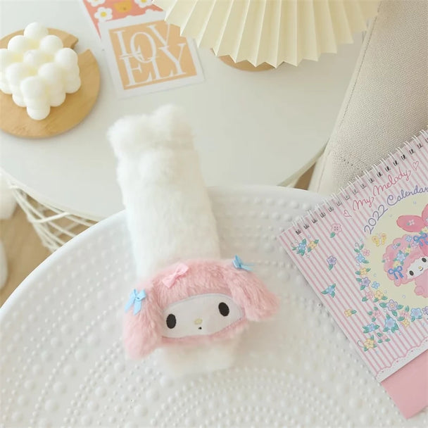 Kuromi Seat Belt & Back Cushion Pillow