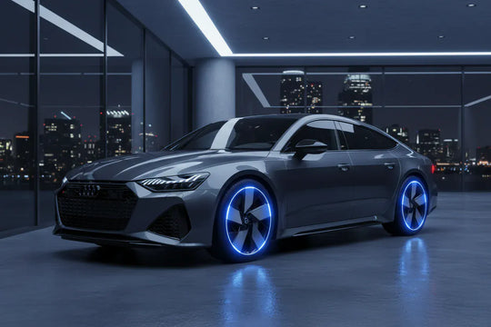 Blue Reflective Stickers for Enhanced Car Safety and Visibility