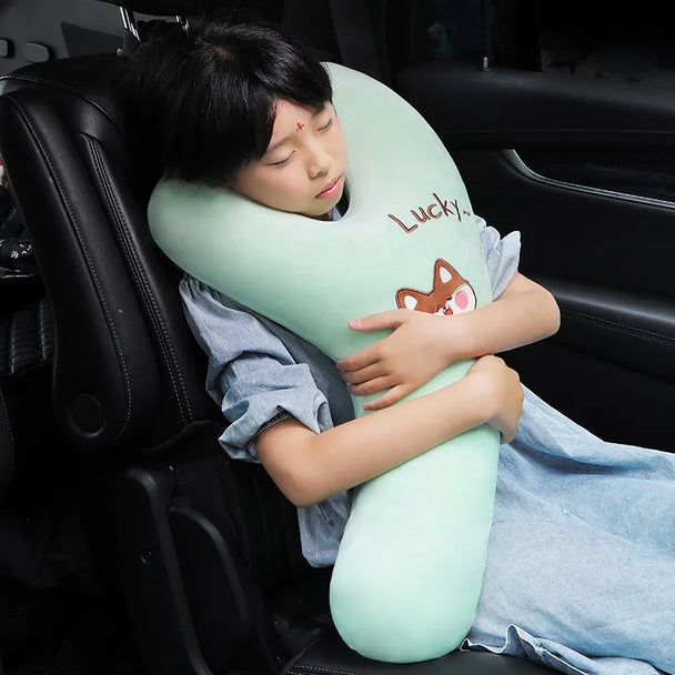 Pillow for kids sleeping in car | AutoMania