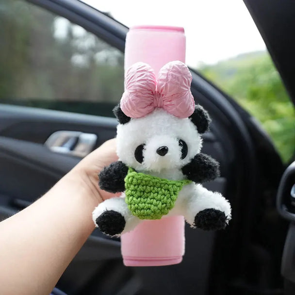 Panda Car Seat Belt Cover