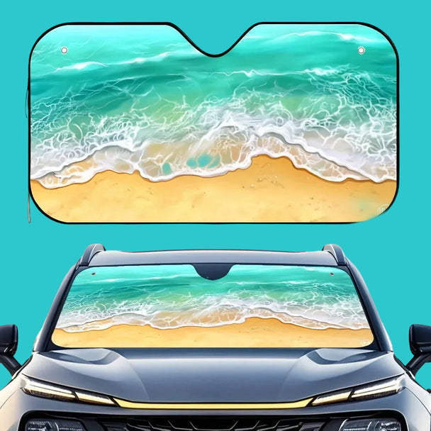 Beach Car Windshield