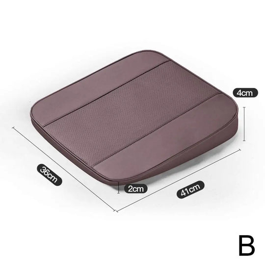 Wedge Cushion Car Seat - Premium Comfort Elevation System for Optimal Driving Posture