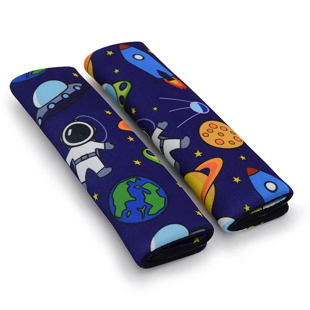 1 Pair Cartoon Car Seatbelt Padding Cover For  Kids