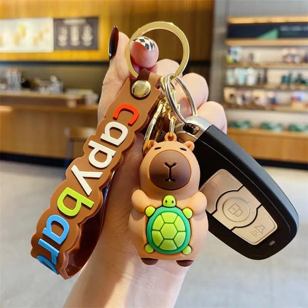 Cute Capybara Car Keychain Gifts