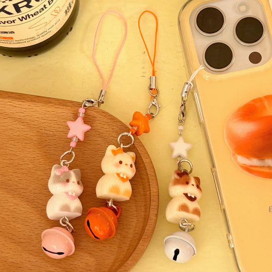 Cute Cat Keychain For Car