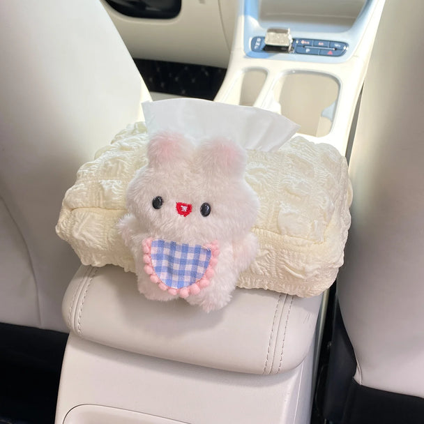 Apron Rabbit Seat Belt For Car & Tissue Box For Car