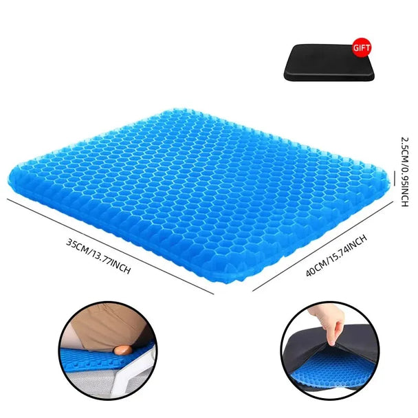 Silicone Car Seat Cushion for Ultimate Comfort and Pain Relief