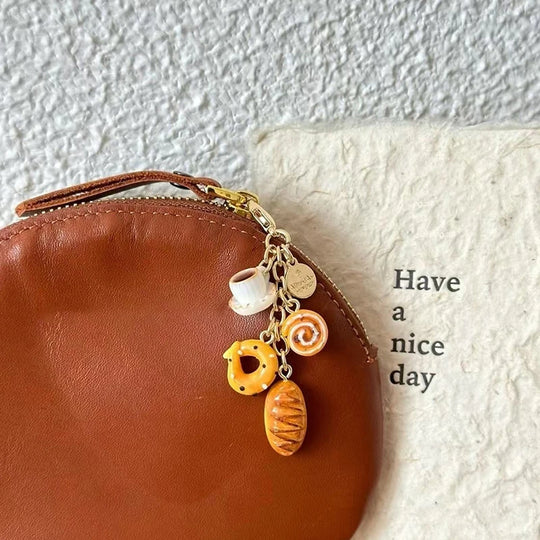 Food Toys Car Keychain Accessories Gift