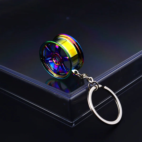 Steel Car Keychain Gift for Men