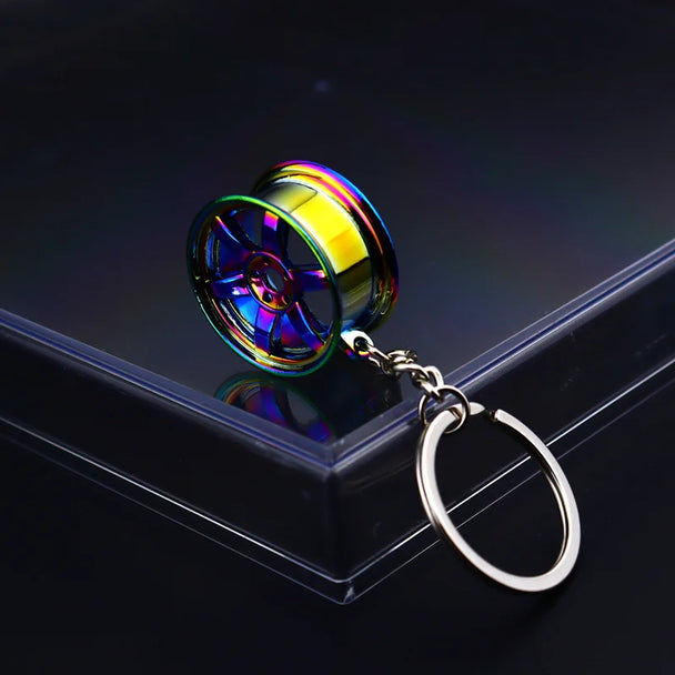 Steel Car Keychain Gift for Men