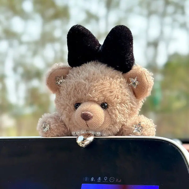 Bear Plush Seat Belt Shoulder Cover