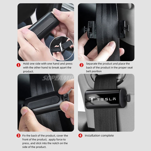 Tesla Seat Belt Clip – Premium Safety Restraint Solution