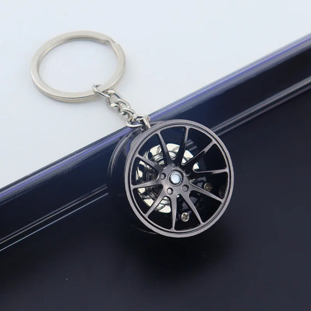 3D Wheel Keychain For Men
