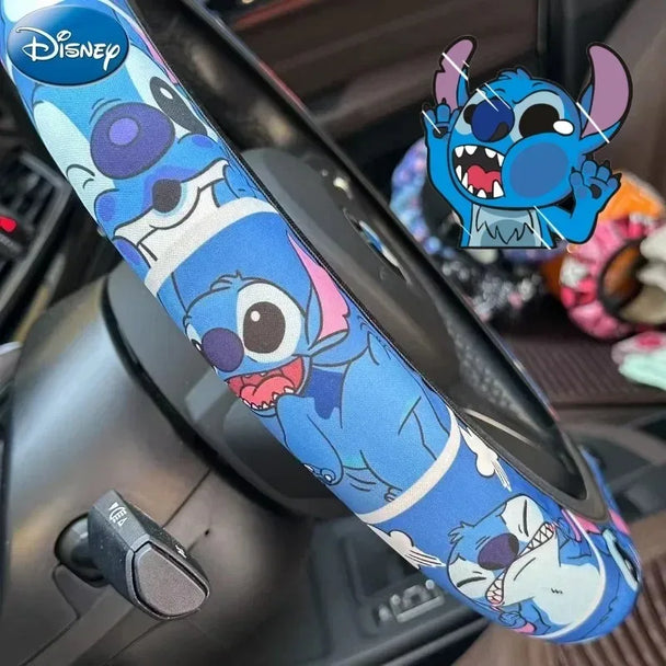Stitch Steering Wheel Protect Cover | Cute Disney Car Accessories