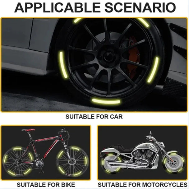 Car Wheel Reflective Sticker