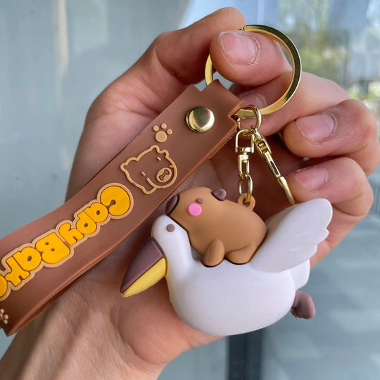 Cute Capybara Car Keychain Gifts