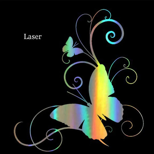 butterfly reflective stickers