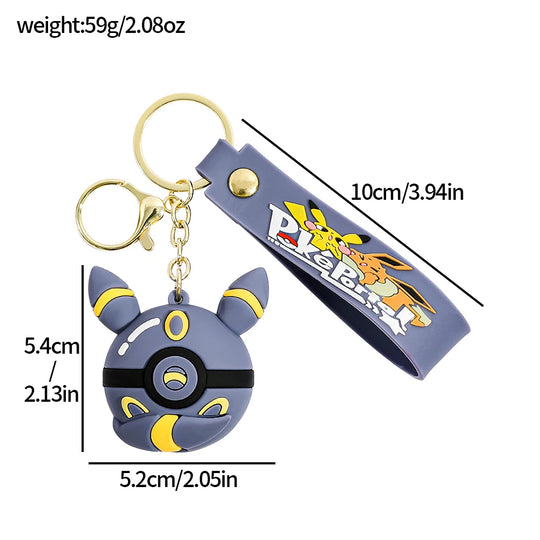 Pokémon Ball Keychain For Car