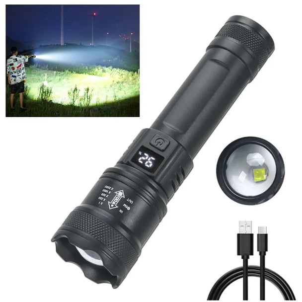 Best Flashlight for Emergency Kit – Professional Tactical LED Torch